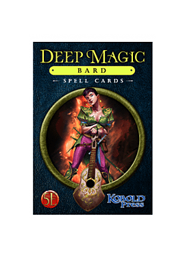 Deep Magic Spell Cards: Bard - EN